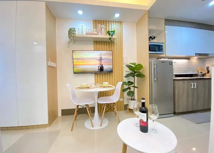 1br W/ Balcony Near Megamall: The Admiral's Lounge Manila